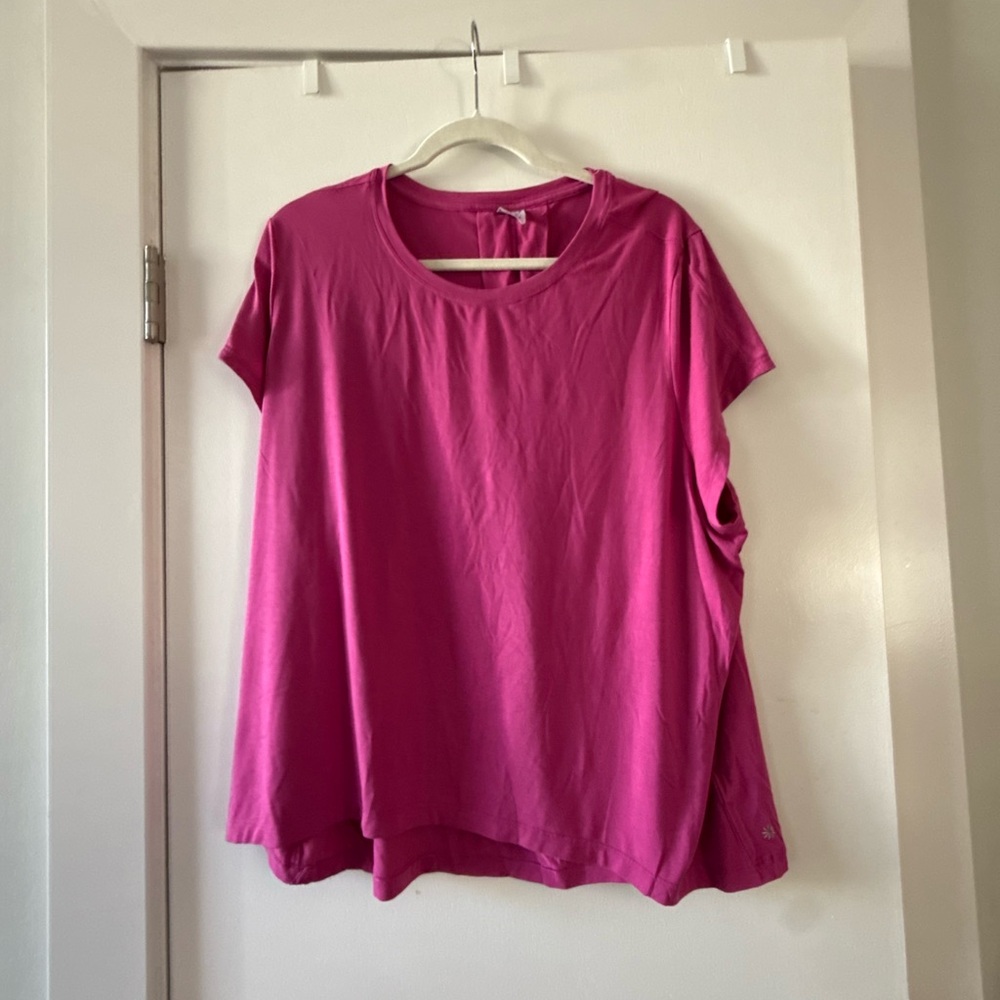 Athleta with ease top in pink